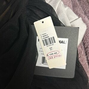 Black Norma Kamali Dress